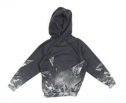 Boys UK Size 11-12 Years DFND Black Pullover Hoodie