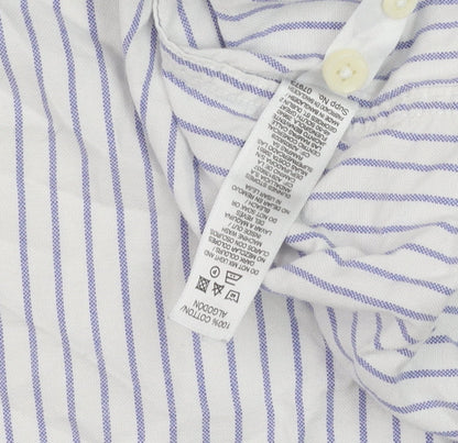 Mens UK Collar Size XL Dunnes Stores Smart White  Dress Shirt