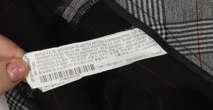 Womens UK Size S Zara Straight & Pencil Twill Skirt