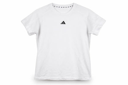 Front view of Adidas women’s white xs regular fit sports t-shirt