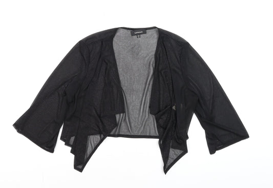Womens UK Size XL R&M Richards Black Kimono Blouse