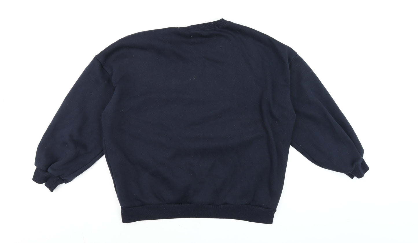 Womens UK Size M Dazy Black Pullover Sweatshirt