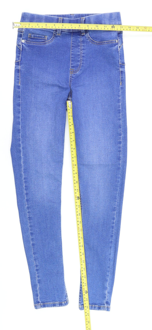 Womens UK Size 6 New Look Slim Fit Skinny Blue Jeans