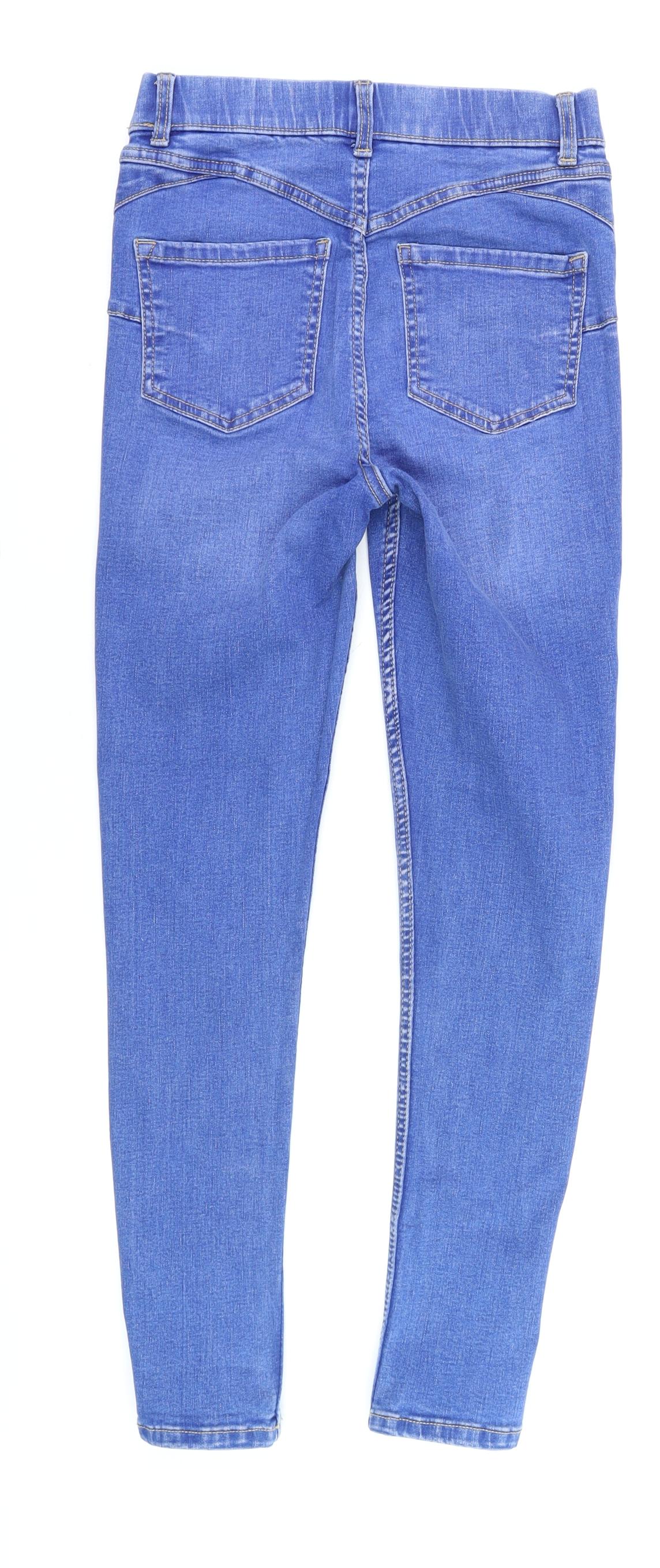Womens UK Size 6 New Look Slim Fit Skinny Blue Jeans