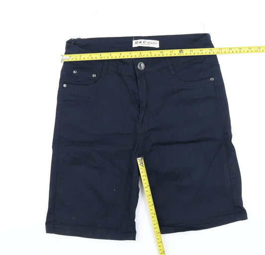 Mens UK Size L H & U Jeans Regular Fit Chino Shorts
