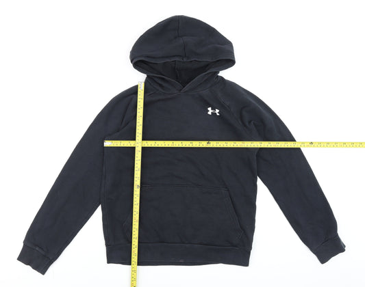Womens UK Size 14 Under armour Black Pullover Hoodie
