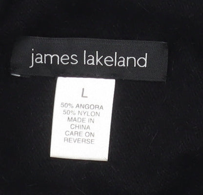 Womens UK Size L James Lakeland Black Cardigan Jumper