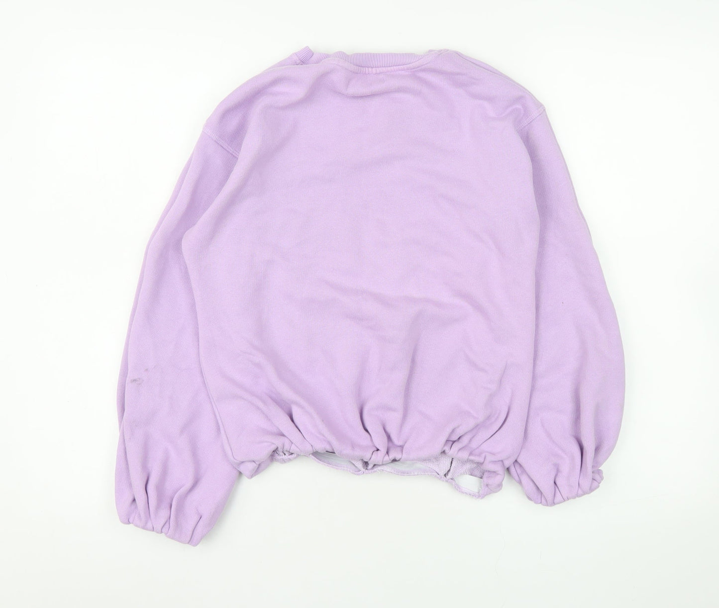 Womens UK Size XS Leigh Tucker Willow Purple Pullover Sweatshirt