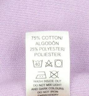 Womens UK Size XS Leigh Tucker Willow Purple Pullover Sweatshirt