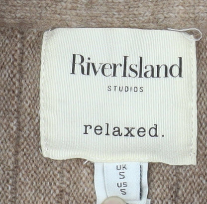 Womens UK Size S River Island Pleated Knit Set