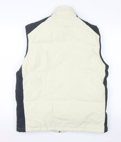 Mens UK Size S Maine New England Beige Bodywarmer