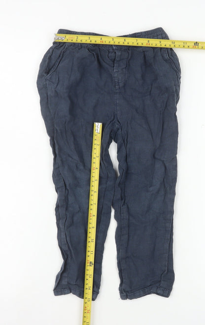 Boys UK Size 4-5 Years Zara Regular Fit Chino Blue Trousers