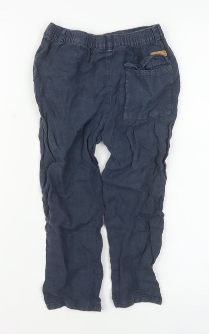 Boys UK Size 4-5 Years Zara Regular Fit Chino Blue Trousers