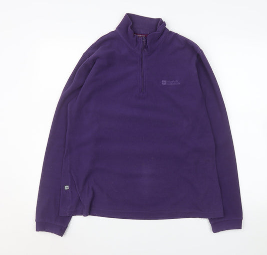 Womens UK Size 14 Mountain Warehouse Purple Pullover Sweatshirt