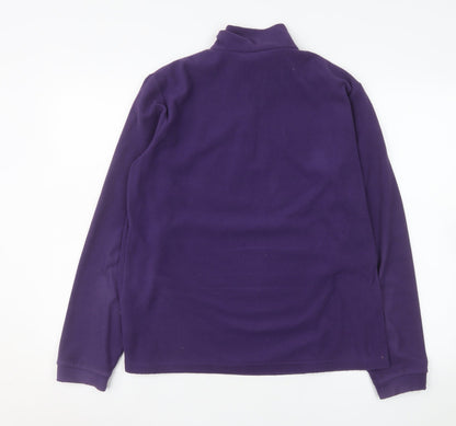 Womens UK Size 14 Mountain Warehouse Purple Pullover Sweatshirt