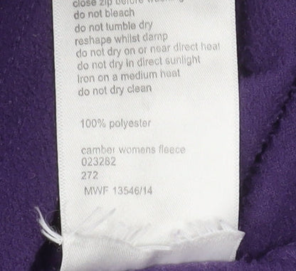 Womens UK Size 14 Mountain Warehouse Purple Pullover Sweatshirt
