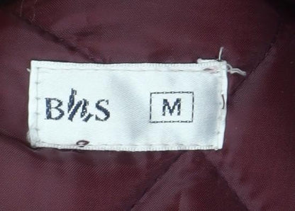 Mens UK Size M BHS Red Parka Coat