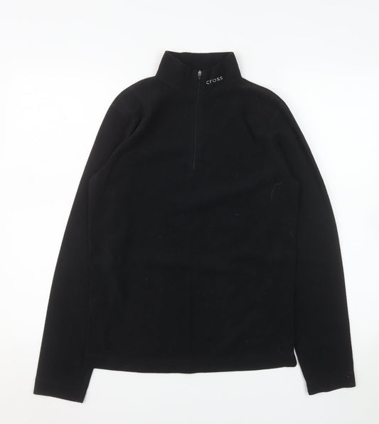 Mens UK Size M Cross Black Pullover Sweatshirt
