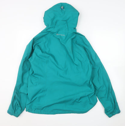 Womens UK Size 12 Sprayway Green Rain Coat