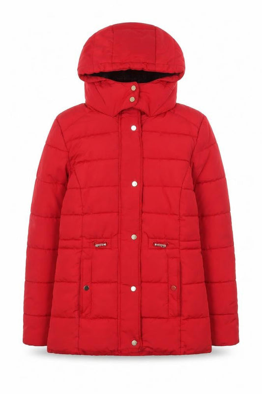 Girls UK Size 11-12 Years George Red Puffer Jacket