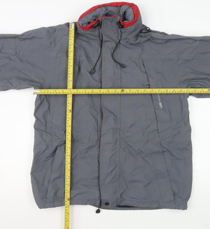 Mens UK Size S Trespass Grey Rain Coat