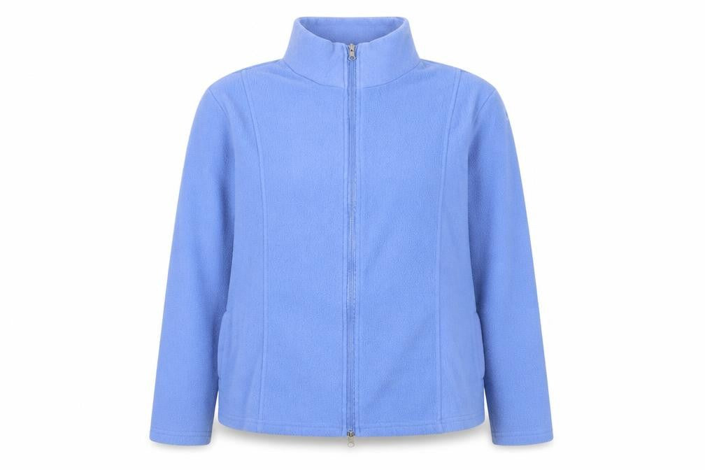 Womens UK Size M Anne de Lancay Blue Basic Jacket