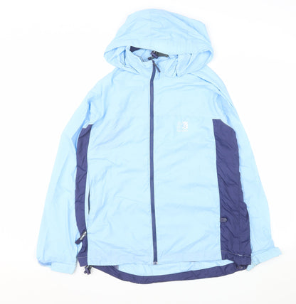 Womens UK Size 14 Karrimor Blue Rain Coat