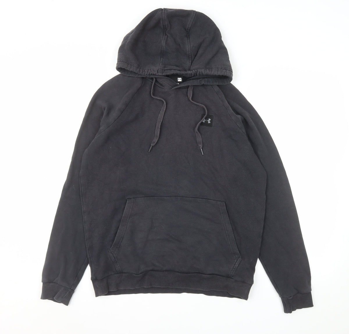 Mens UK Size S Under armour Black Pullover Hoodie