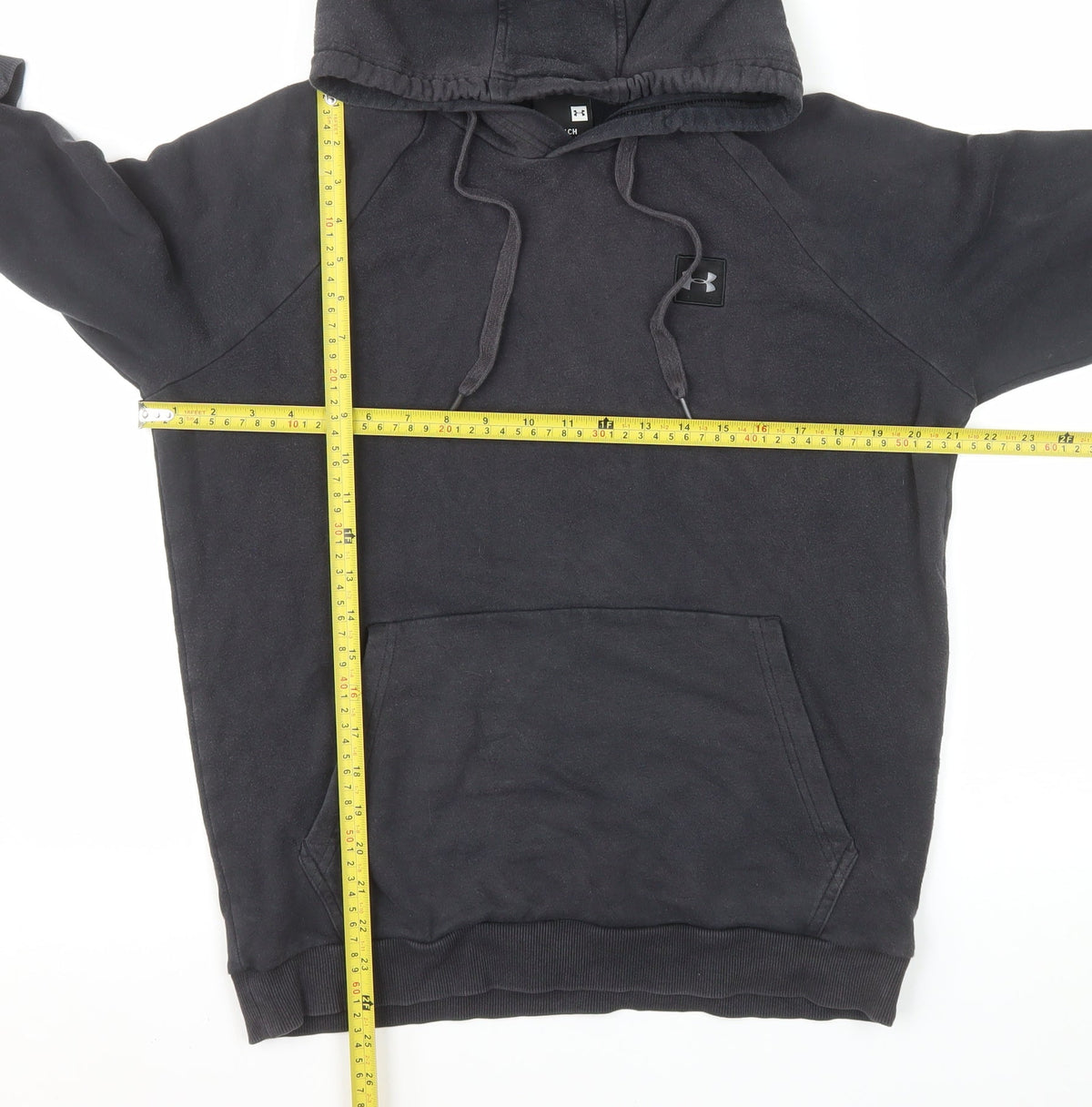 Mens UK Size S Under armour Black Pullover Hoodie