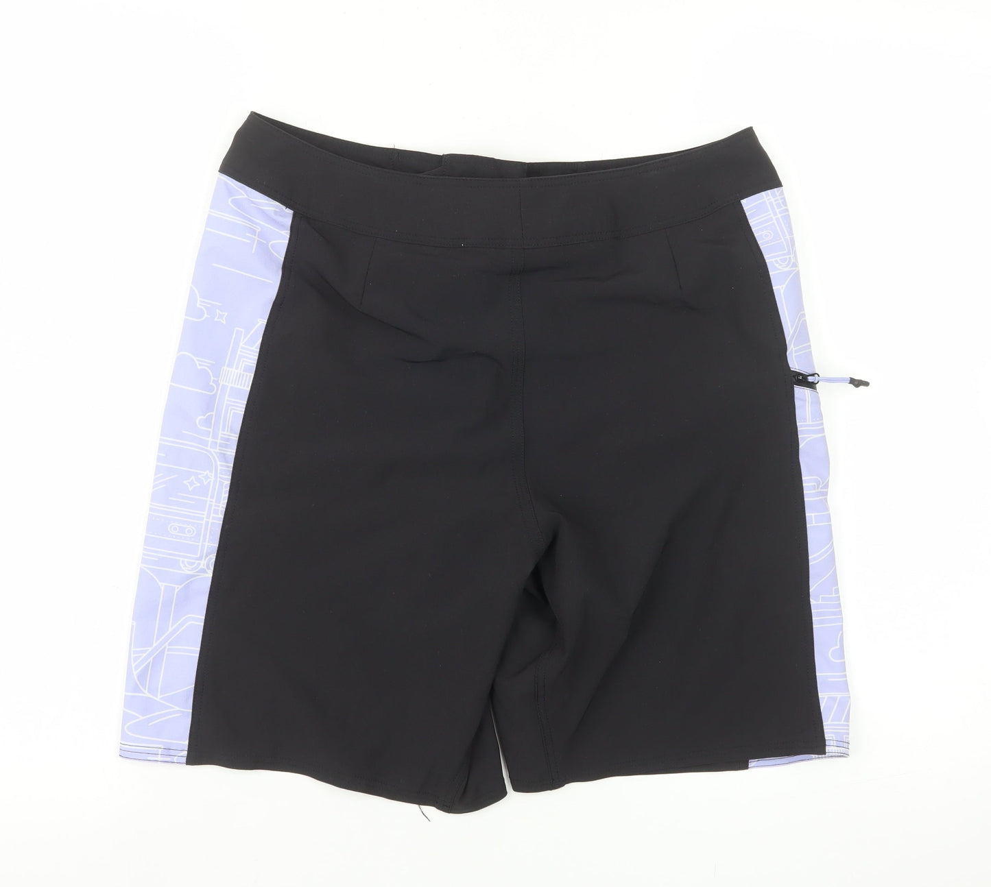 Mens UK Size S DECATHLON Regular Fit Athletic Shorts