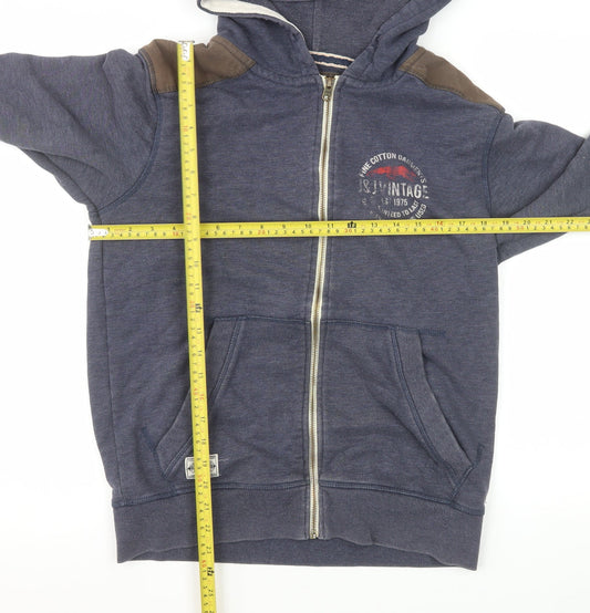 Mens UK Size M JACK & JONES Blue Basic Jacket