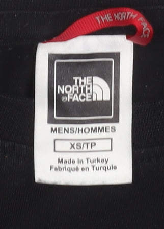 Mens UK Size XS The North Face Black  T-Shirt