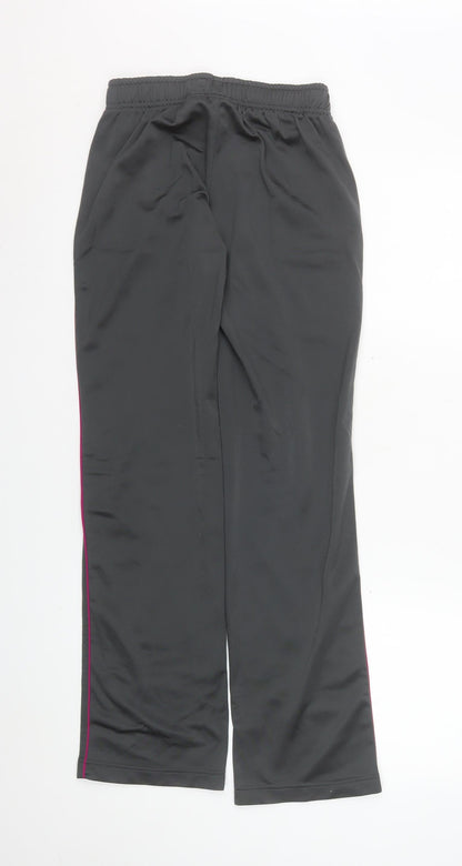 Womens UK Size XS Nike Regular Fit Track Pants Black Trousers