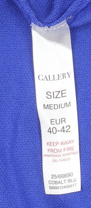 Mens UK Size M Gallery Blue Pullover Jumper