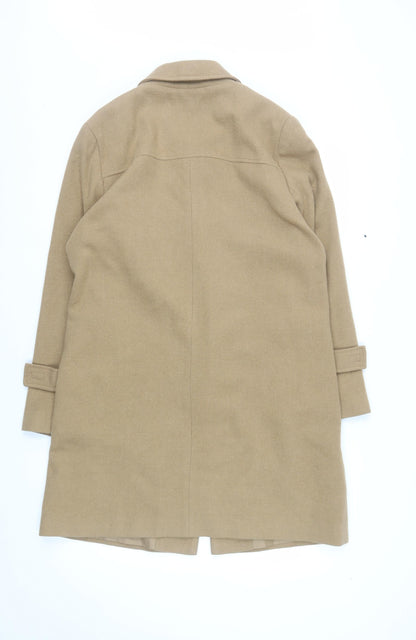 Womens UK Size 14 Just Jane Beige Duffle Coat