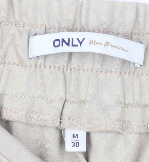 Womens UK Size M Only Regular Fit Cargo Beige Trousers