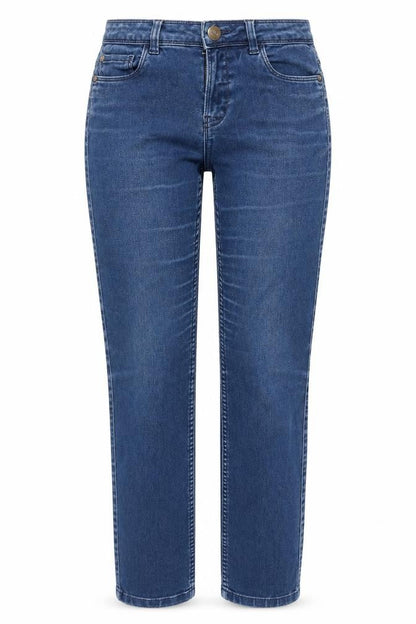Womens UK Size M Only Regular Fit Straight Blue Jeans