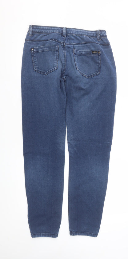 Womens UK Size M Only Regular Fit Straight Blue Jeans