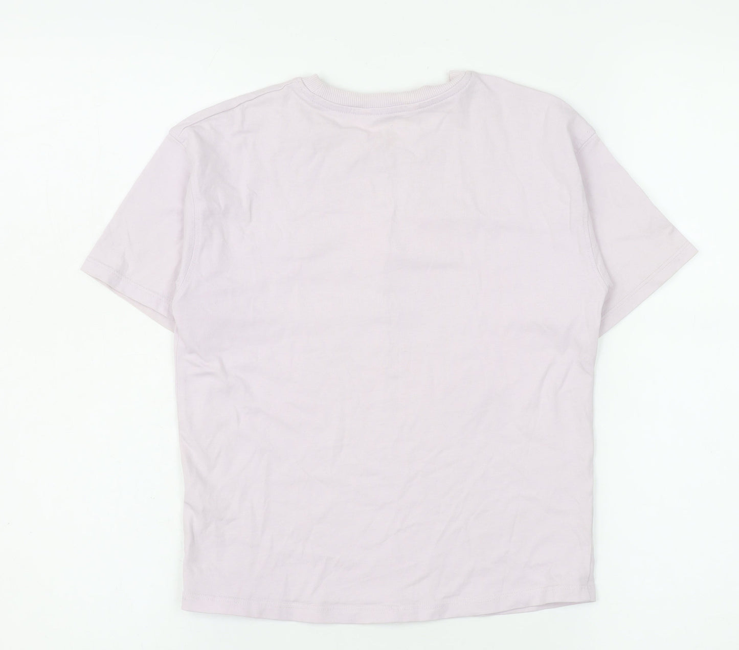Girls UK Size 9-10 Years George Pink Graphic Print Basic T-Shirt