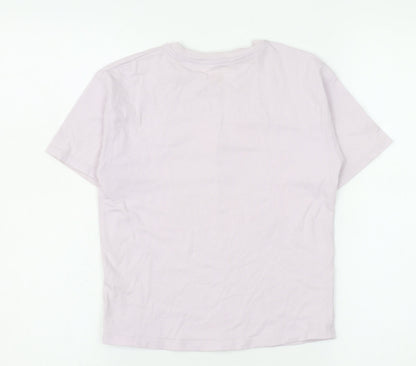 Girls UK Size 9-10 Years George Pink Graphic Print Basic T-Shirt