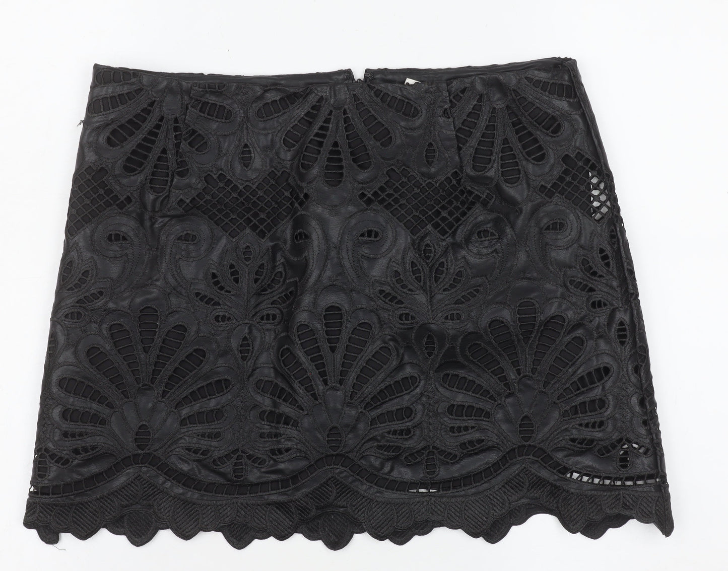 Womens UK Size 12 H&M Straight & Pencil Lace Skirt