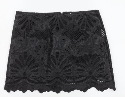 Womens UK Size 12 H&M Straight & Pencil Lace Skirt