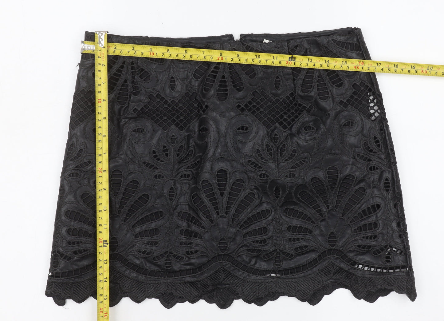 Womens UK Size 12 H&M Straight & Pencil Lace Skirt