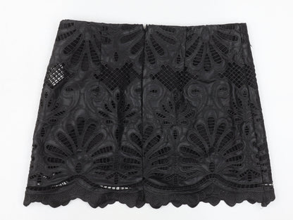 Womens UK Size 12 H&M Straight & Pencil Lace Skirt