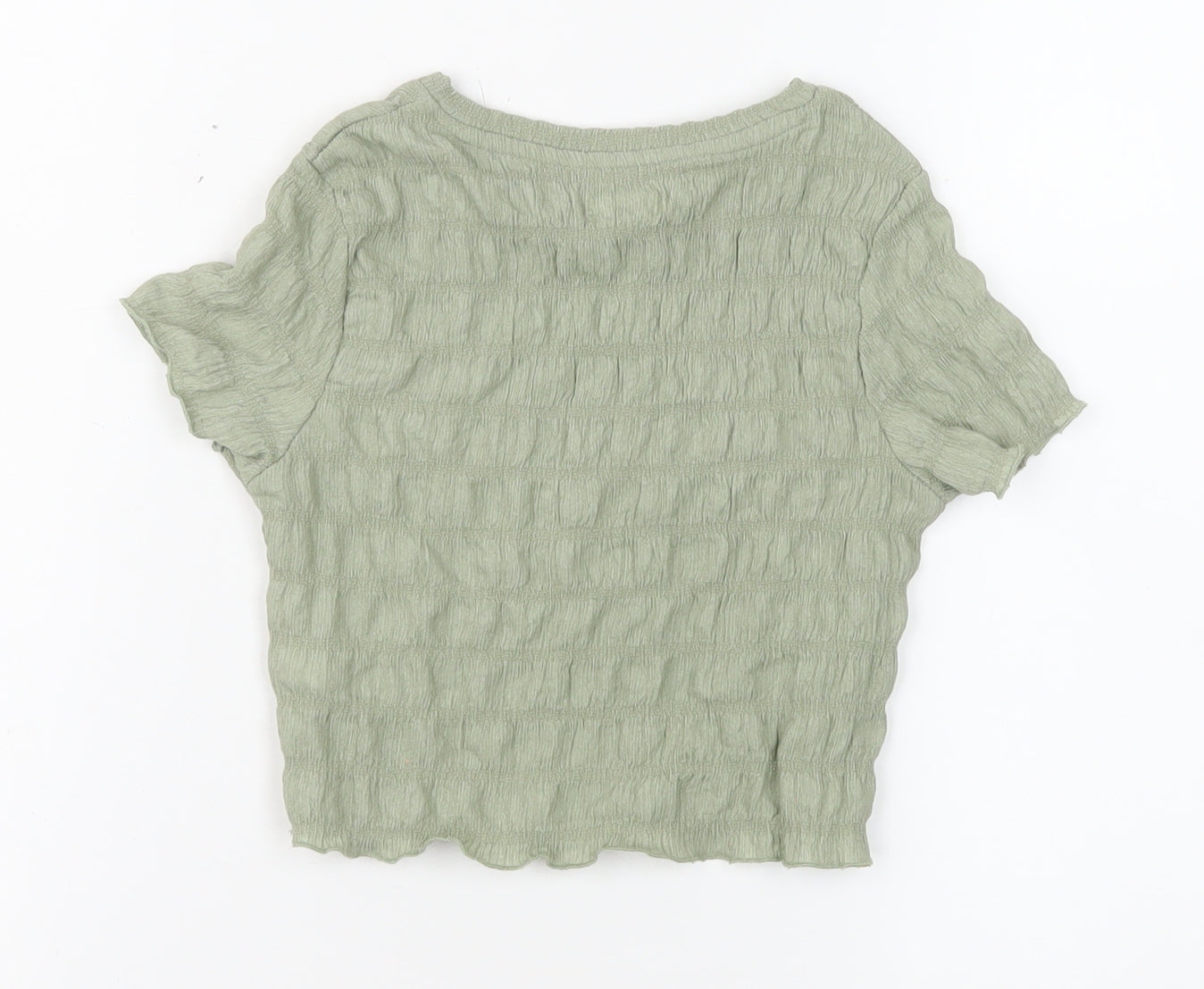 Girls UK Size 5 Years NEXT Green Basic T-Shirt