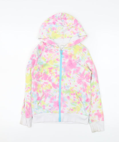 Girls UK Size 8-9 Years Terranova Multicoloured Basic Jacket