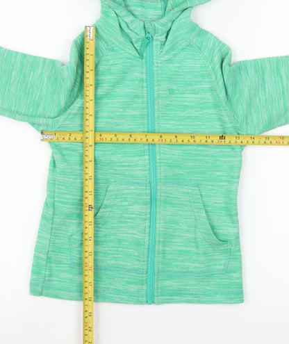 Girls UK Size 7-8 Years Mountain Warehouse Green Basic Jacket