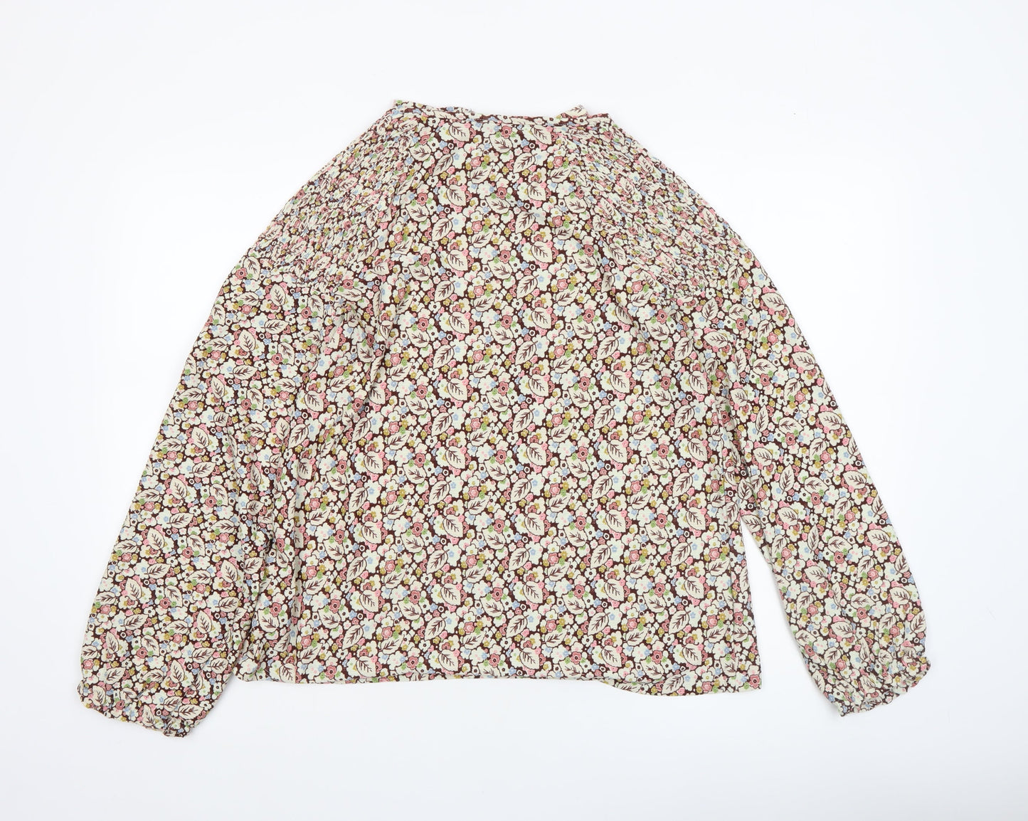 Womens UK Size 14 NEXT Multicoloured Tunic Blouse