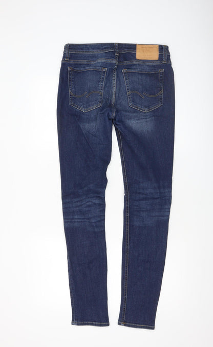 Mens UK Size M JACK & JONES Slim Fit Skinny Blue Jeans