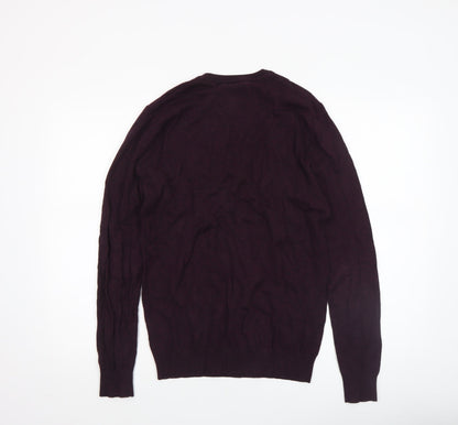 Mens UK Size XS Jack Wills Purple Pullover Jumper